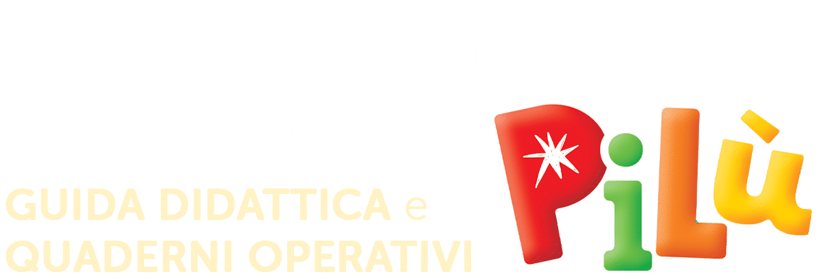 Logo Pilù con lettering – Guida didattica e quaderni operativi