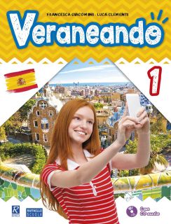 Copertina di Veraneando, vol. 1 – libro vacanze di spagnolo per la Scuola Secondaria di primo grado