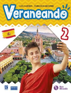 Copertina di Veraneando, vol. 2 – libro vacanze di spagnolo per la Scuola Secondaria di primo grado